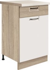 Spodnja ozka omarica Favorit FS3D 45 - sonoma