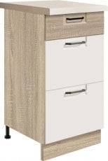 Spodnja omarica s predali Favorit FS8D 40 - sonoma