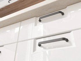 Fadome - Kotna omara Favorit FW16D 90x90 - bela
