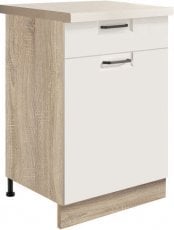 Spodnja ozka omarica Favorit FW4D 50 - bela