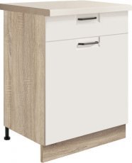 Spodnja ozka omarica Favorit FW5D 60 - bela