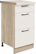 Spodnja omarica s predali Favorit FW8D 40 - bela