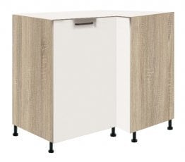 Kotna omara leva Favorit FW15D 100x70  bela