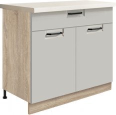 Spodnja dvovratna omarica FL7D 90 - latte