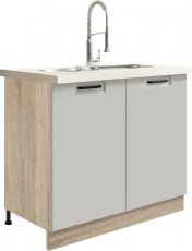 Omara za umivalnik Favorit FL13D 90 - latte