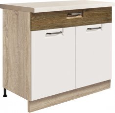 Spodnja ozka omarica Favorit FR7D 90 - ribbeck