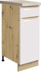 Spodnja ozka omarica Glamour Gla 1D 30 - bela