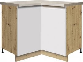 Kotna omara Glamour Gla 16D 90x90 - bela