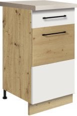 Spodnja ozka omarica Infinity Inf 2D 40 - bela