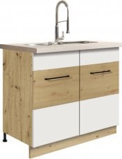 Omara za umivalnik Infinity Inf 13D 90 - bela