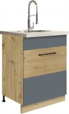 Omara za umivalnik Infinity 11D 60 - siva