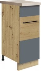 Ozka spodnja omarica Infinity 26D 30 - siva