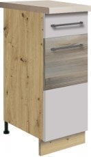 Spodnja ozka omarica Infinity 1D 30 - latte