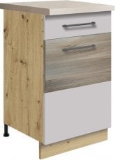 Spodnja ozka omarica Infinity 3D 45 - latte