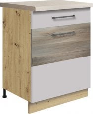 Spodnja ozka omarica Infinity 5D 60 - latte