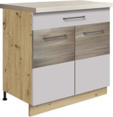 Spodnja dvovratna omarica Infinity 7D 90 - latte