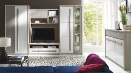 Dnevna soba Roma z LED osvetlitvjo