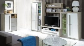 Dnevna soba Roma set A z LED osvetlitvjo