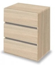 Komoda KK2 za garderobno omaro Effect - sonoma