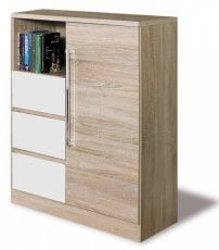 Komoda Dome DY4 - hrast sonoma
