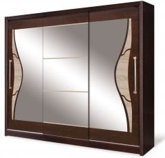 Garderobnа omara z drsnimi vrati Dome DO5-24 - bor laredo 