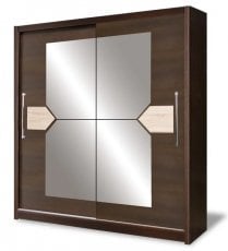 Garderobnа omara z drsnimi vrati Dome DO2-20 - bor laredo 