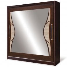 Garderobnа omara z drsnimi vrati Dome DO5-15 - bor laredo 