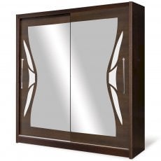 Garderobnа omara z drsnimi vrati Dome DO7-20 - bor laredo 