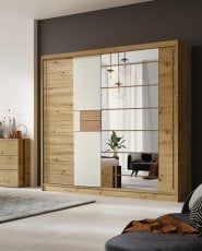 Garderobna omara z drsnimi vrati Avantgarde AV-2-200