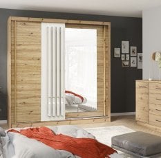 Garderobna omara z drsnimi vrati Avantgarde AV-6-200