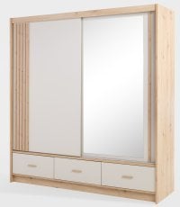 Garderobna omara z drsnimi vrati Nevada