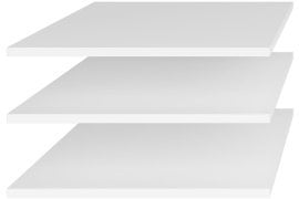 Komplet polic (3 kosi) za garderobno omaro Denver