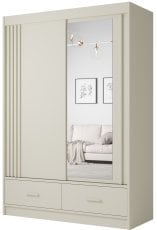 Garderobna omara z drsnimi vrati Canada CA-31-15 - 150 cm - kašmir