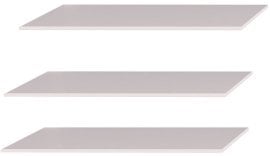 Set treh dodatnih polic za omare Canada 200 cm - kašmir