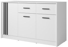 Komoda Canada CD-24 - bela/črna