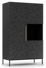 Omara Lanzzi mala - Črna mat/Črna mat