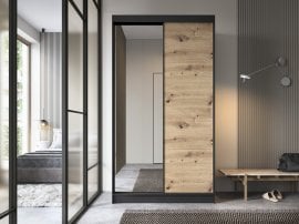 Garderobna omara Esville II z ogledalom 