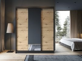 Garderobna omara Esville III z ogledalom