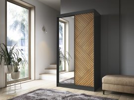 Garderobna omara Marrphy II z ogledalom