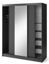 Eltap - loft - Garderobna omara Prescco III z ogledalom