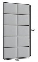Eltap - Set tapeciranih panelov Quadratta 100x200