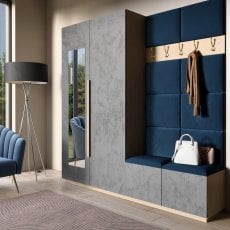 Set tapeciranih panelov Quadratta 100x200