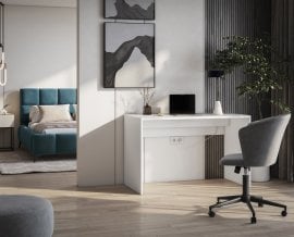 Pisalna miza Nevy 120 cm - bela