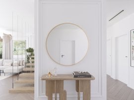 Ogledalo Gerbinie - 80x80cm