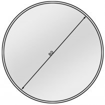 Eltap - loft - Ogledalo Gerbinie - 80x80cm