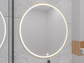 Eltap - loft - LED Ogledalo Gerbinie L - 60x60cm