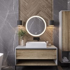 LED Ogledalo Orandiu L - 60x60cm