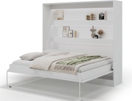 Postelja v omari Devesto - WB-H-DEV-W-160 - 160x200 cm - bela