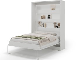 Postelja v omari Devesto - WB-V-DEV-W-140 - 140x200 cm - bela