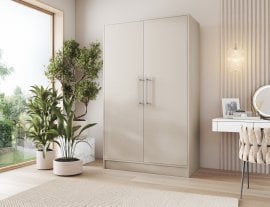 Garderobna omara Alarica 120 cm - kašmir